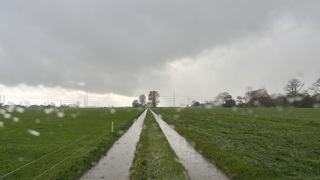 Ondergelopen weg 