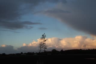 Zonsondergang in Finsterwolde