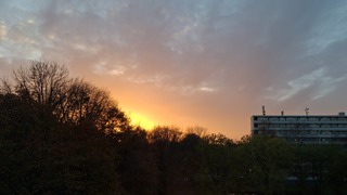 Zonsondergang 