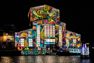 Vrolijk mooi licht in donkere dagen