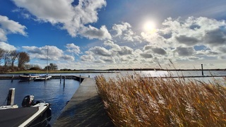 Mooie herfstdag; lekker wandelen langs het Veerse-Meer