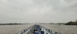 Regen met flinke waterstand 