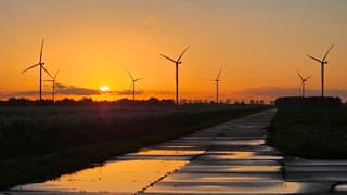 zonsondergang Swifterbant 