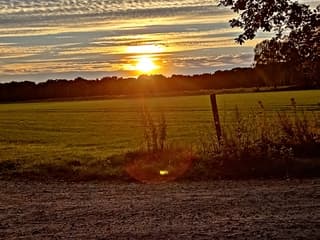 Zonsondergang Tienray