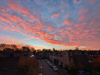 Prachtige zonsopkomst