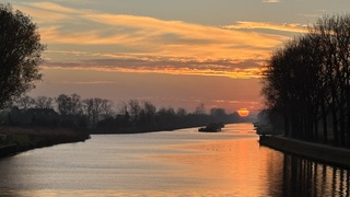 Prachtige zonsopkomst