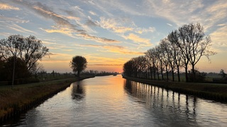 Prachtige zonsopkomst