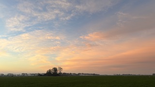 Prachtige zonsopkomst