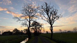 Prachtige zonsopkomst