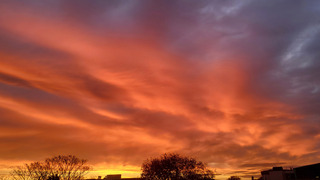 Kleurrijke zonsopkomst 