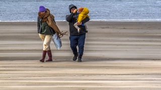 WANDELEN IN HET STUIFZAND