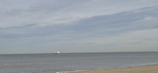 Prachtige wolkenlucht boven Scheveningen 