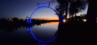 Bonkefeart bij zonsopkomst