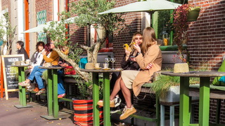 Lekker terrasjesweer