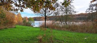 Prachtige Herfstdag met zon en wolkenvelden.