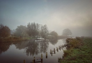 Verstilde wereld, Mijdrecht polderland, 07:45