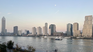 Nevelig en vochtige lucht maar zakkende Supermaan is prima  te zien 