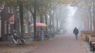 Vlieland hele dag in MIST gehuld