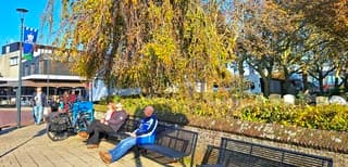 Het was weer voor chillen in de zon 