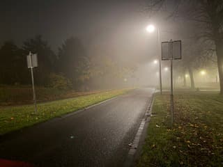Mist aan de Kerkstraat te Hoogezand
