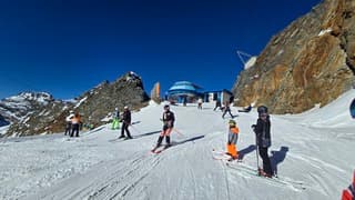 Kaiserwetter Stubaier gletsjer