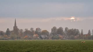 Heiige zonsondergang 