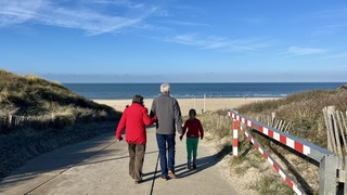Op naar het strand