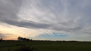 Aparte lucht om15.00 uur