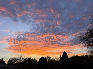 Mooie start van de dag!