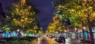 Regen regen regen in Beverwijk wel mooie verlichting