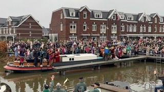 Droog en druk sinterklaas