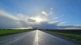 Winterse buien, maar ook zonneschijn 