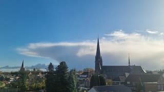 Eerste flatsen sneeuw