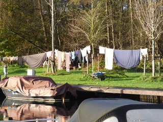 De was buiten drogen?