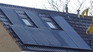 Koude start zonnepanelen.