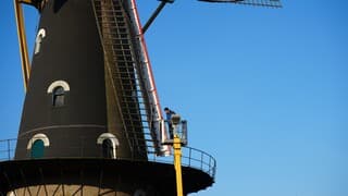 Hoog en droog voor onderhoud