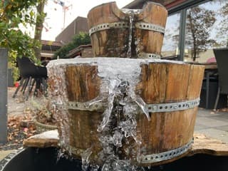Het is een ijskoude start vandaag in Schinveld wel al mooi winterse plaatjes al