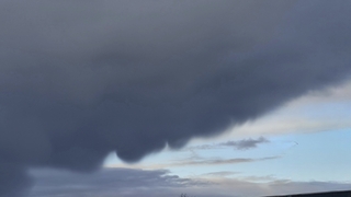 Deze wolken zagen er zo mooi uit