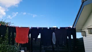 Maandagochtend wasdag op Texel!