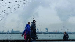 Regen Nieuwe Waterweg