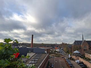 Fris weer, maar gelukkig droog / mooie wolkenluchten en beetje zon