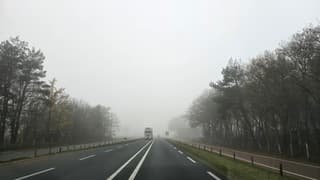 Ommen in de mist