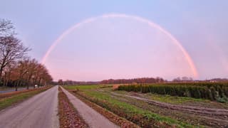 Regenboog in Hengelo (Ov.)