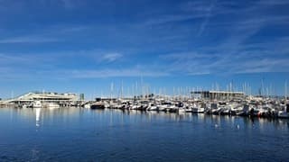 Haven van Denia vanmiddag 