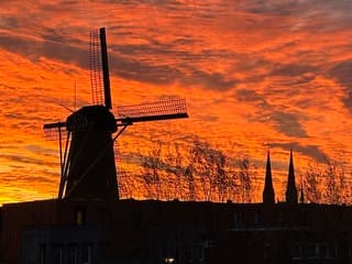 Zonsopkomst in Etten-Leur