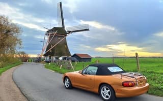 In de ochtend nog goed weer