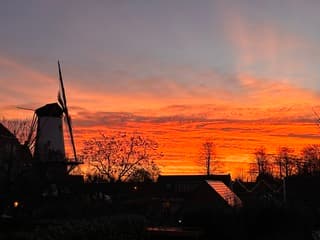 Zonsopkomst Willemstad NB