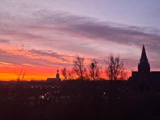 Zonsopkomst Steenbergen