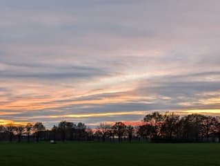 Zonsondergang Offenbeek/Reuver 