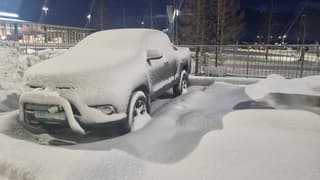 Winter in het hoge noorden.